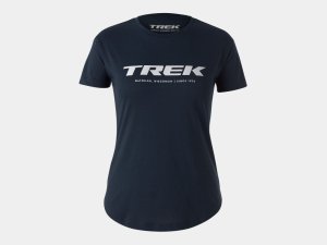 Trek Shirt Trek Origin Logo Tee Women L Navy