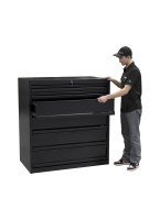 Unior Tool Unior Heavy Duty Parts Cabinet Black